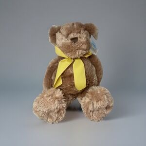 Animal Alley Plush Teddy Bear Tan Floppy Shaggy Stuffed Animal 14" New With Tags
